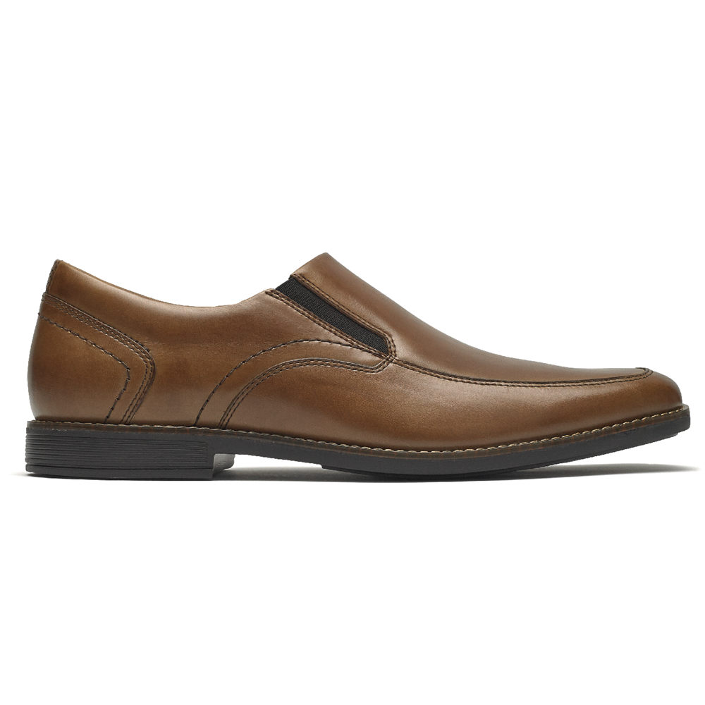 Rockport Slip-Ons Herre Brune - Braylon - ZEON74308